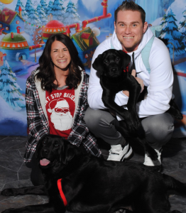 dogs meet santa